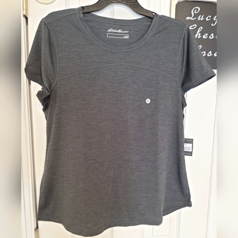 Eddie Bauer Women's Gray Top
